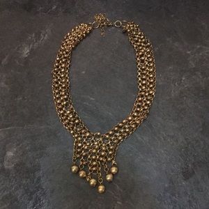 Brass Choker Necklace